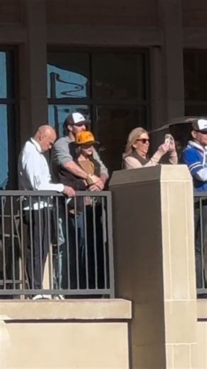 Hailee Steinfeld Updates on Instagram: "Hailee Steinfeld & Josh Allen at Josh’s Wyoming jersey retirement 🎥 emptynester307"