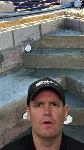 DON'T Make This Mistake! ⚠️ Pro tip alert! 🚨 Always add your steps AFTER you pour the walls on your DIY hot tub or plunge pool. Trust me on this one - it'll save you a massive headache!