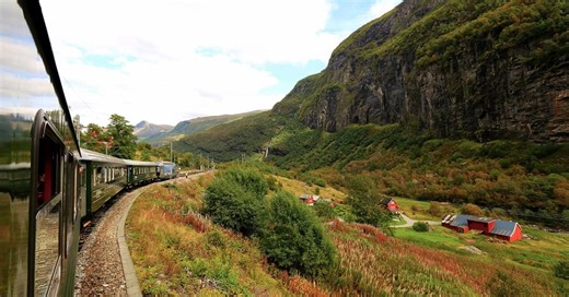 Flåm Railway: Noruega tem a ferrovia mais íngreme da Europa