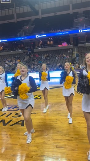CEMS x NKU 🖤💛🎉 We were proud to bring the energy to Truist Arena while NKU Cheer competed at UCA College Nationals!! Thank you to @nkucheer for the opportunity, and congratulations on a strong weekend of performances 🖤💛 | Camp Ernst Middle School Cheerleading