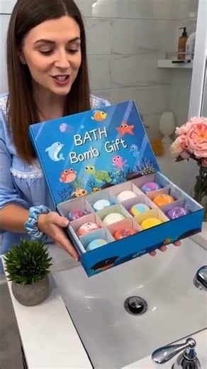 Kids’ Favorite Bath Time Surprise! 🛁🎁 24 Bath Bombs with Toys