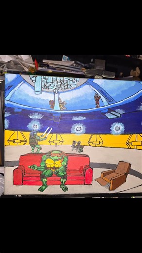 TMNT Fan Art #art #painting #drawing #practice #grind #fanart #tmnt