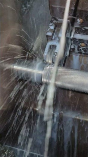 Knurrling On Steel Bar CNC Machine Job Work #cncmill #cncmachine #jobwork #cncsoftware #industrial