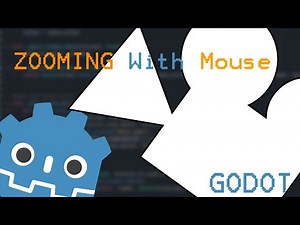 How to zoom using your mouse scroll wheel in Godot 4.x