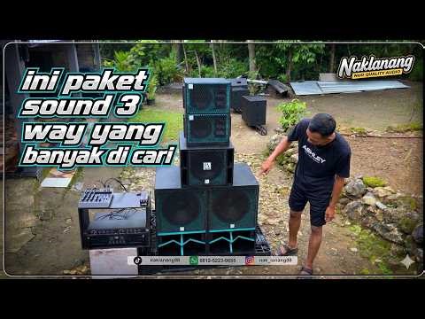 A much sought-after 12-inch 3-way sound package at a pocket-friendly price.