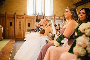 "She needed me, so I was there." A photo of a woman breastfeeding during her wedding ceremony is going viral. | FOX 11 Los Angeles