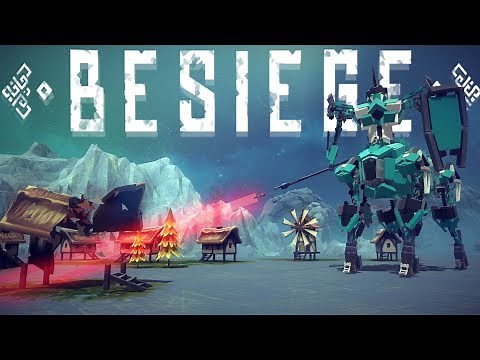 Besiege Best Creations - The Mighty Centaur!, Pickle Rick, Tank Jeep & More! - Besiege Gameplay