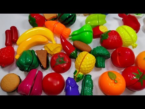 60 Mins ASMR! 🤩 Cutting EVERY Fruit & Veggie Toy! Unboxing & Relaxing Sounds!