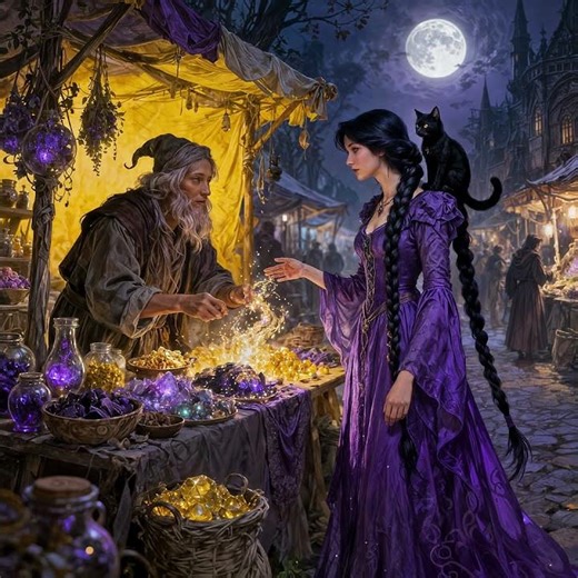 The Witch Who Became a Frog 🐸✨ | Creepy Cute Transformation Short