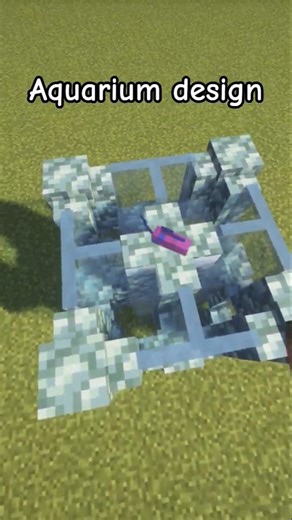 minecraft aquarium design #minecraft #build