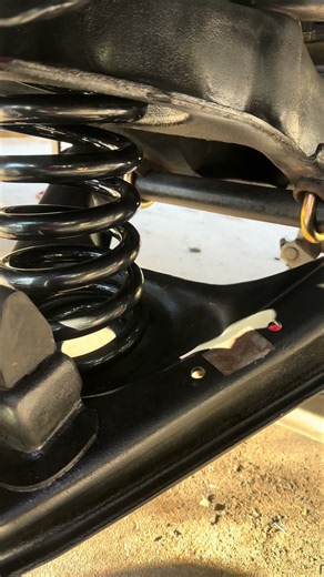 Sketchy C10 Spring Install… But It Worked! #c10 #chevyc10 #truckbuild #shorts