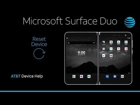 Learn How to Reset device on Your Microsoft Surface Duo | AT&T Wireless