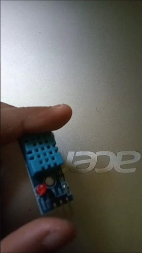 dht 11 temperature and humidity sensor #arduino 🪛🚿