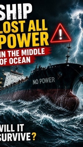 A Ship Out of Control on the Waves #Waves #Ship #Ocean