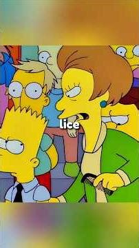 Bart has lice #simpsons