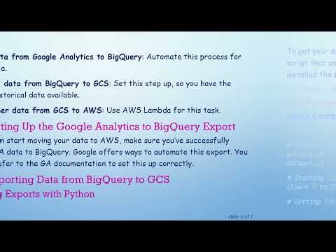 How to Migrate Data from Google Analytics to AWS Athena