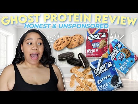 Trying All 3 Ghost Protein Cookie Flavors | Honest Review |Chips Ahoy, Oreo & Nutter Butter