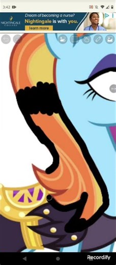 How to make Corrupted Sassy Saddles on ibisPaintX #mlp #sassysaddles #ibispaintx