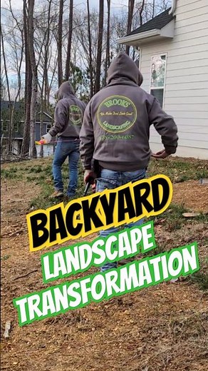 Before & After Backyard Makeover | Retaining Wall & Landscaping Transformation by Brooks Landscaping