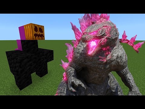 Godzilla x Kong: The New Empire Addon in Minecraft PE