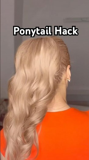 How To Do A High waterfall Ponytail?💁🏼‍♀️ #hairstyle #viral #diyhairstyle #shorts #ponytail