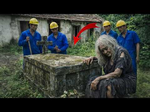 Time Lapse: Cleaning an Abandoned House – Workers Freeze When a Ghostly Woman Appears on the Tomb! 👻