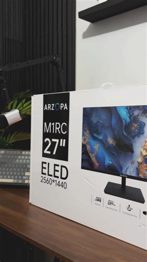Upgrade Your Setup with ARZOPA M1RC 27-Inch Monitor