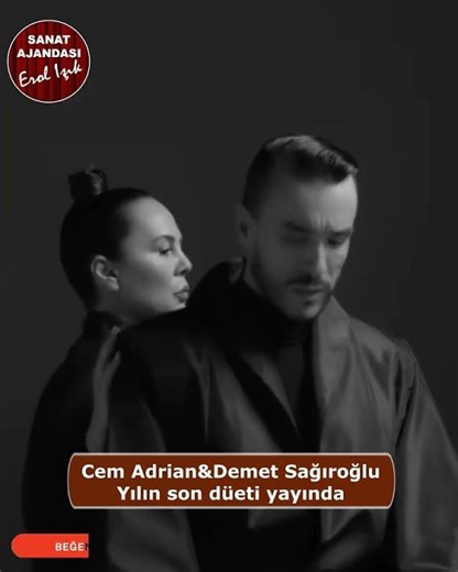 Cem Adrian ile Demet Sağıroğlu düeti