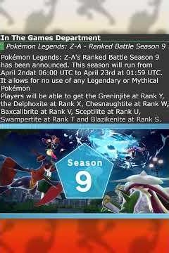 RANKED BATTLE SEASON 9!! LEGENDARY/MYTHICALS BANNED!! Pokémon News