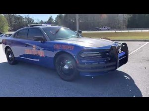 Georgia state patrol light demo