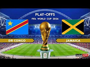 DR CONGO vs JAMAICA - Play Off FIFA World Cup 2026 | Full Match All Goals | Simulation PES