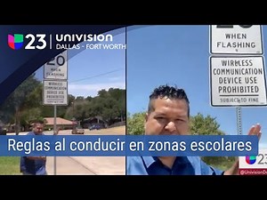 🚦 Reglas al conducir en zonas escolares, reducir la velocidad y respetar los cruces peatonales