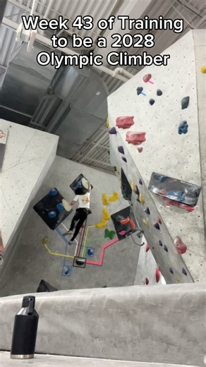 Week 43 of Training to be a 2028 Olympic Climber #bouldering #climbing