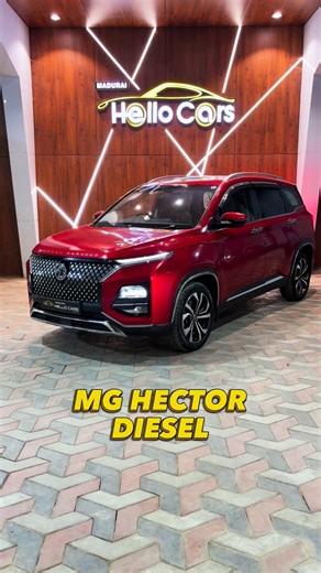 Hello Cars Madurai on Instagram: "MG Hector Diesel Manual Top End Model 2024 Single Owner 22000 Km Only Fancy Number 6969. Intelligent Turn Indicator. Diamond Mesh Grille. Panoramic Sunroof. 2L Turbo Diesel Engine. 168 BHP & 350 NM Torque. Cruise Control. Intelligent Headlamp control. Premium Beige Perforated Leather Seats. Black with Chrome Diamond Cut Alloywheels. Front & Rear Parking Sensors. 14” HD Internet TouchScreen Music System. Wireless Apple Carplay & Android Auto. Wireless SmartPhone 