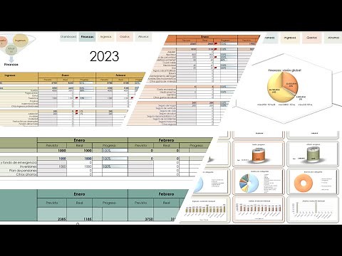 Cómo llevar la CONTABILIDAD de CASA.Control INGRESOS,GASTOS y AHORROS.Plantilla Excel y Dashboard 1