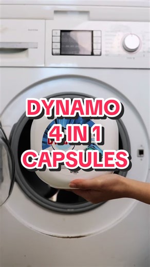 Mudah, ringan dan jimat dengan Dynamo Laundry Capsules 💖 #dynamo #detergent #fyp #capsules #sale