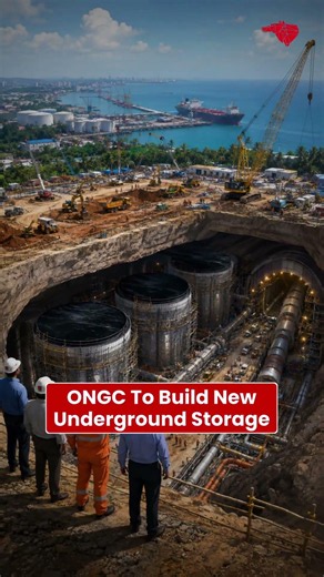 Why India Is Building Emergency Oil Storage?? #information
