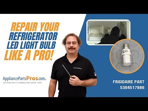 How To Replace: Frigidaire/Electrolux Refrigerator LED Light Bulb 5304517886