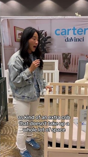 Meet our Colby Mini Crib 🩵