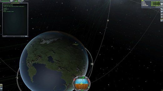 坎巴拉太空计划-自动发射和对接程序演示