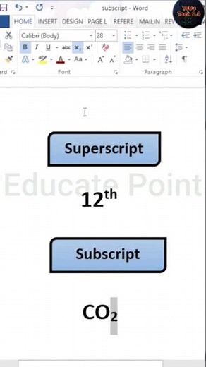 Superscript, Subscript with short command ||#shorts