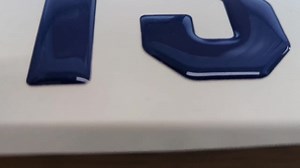 3D Raised Boat Registration Number Decals | Set of 2 | 3" Tall Minimum - Etsy