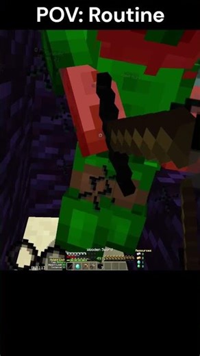 POV: Routine #minecraft