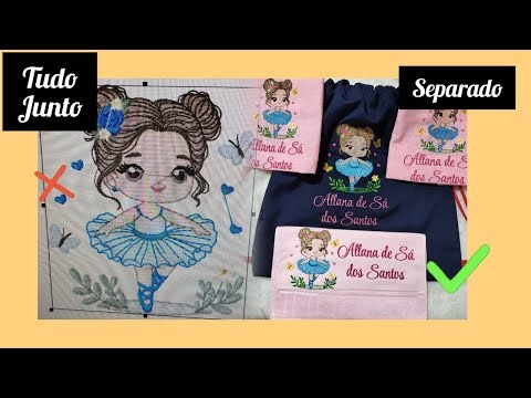 "No more suffering! How to change colors and separate stuck objects in Embird"