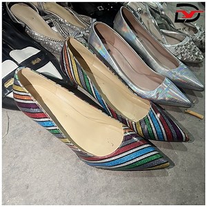 [Hot Item] Luxury Designer EVA Insole High Heels Sandals - Real Leather Summer Wedding Shoes