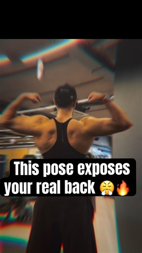 #backdoublebiceps Pose 🔥 #fitnessshorts #bodybuilding #gymshorts