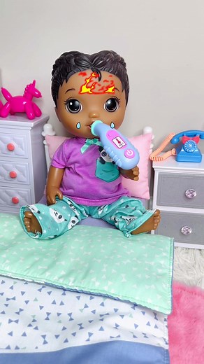 Baby Alive Doll Is Sick Part 1 #babyalive