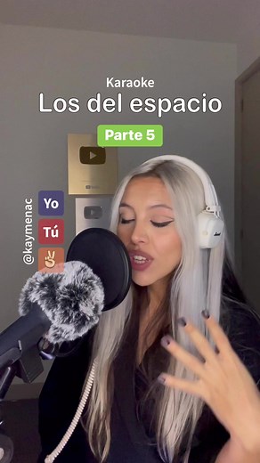 Cantemos ♥️ parte 5/7 #losdelespacio #cantaconmigo #karaoke #duki | Kay