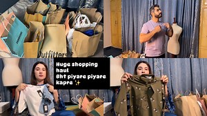 833K views · 6.9K reactions | Shopping Haul - Summer and Eid Dresses- Shalwar Kameez Dayim and Eman ki - Ootd | Merium Pervaiz | Facebook
