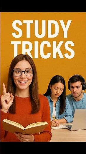 Study tricks 💪
